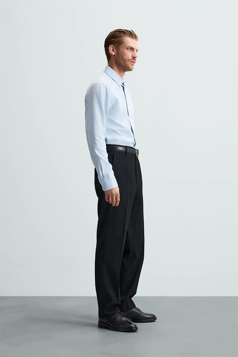 EASY CARE TEXTURED SHIRT