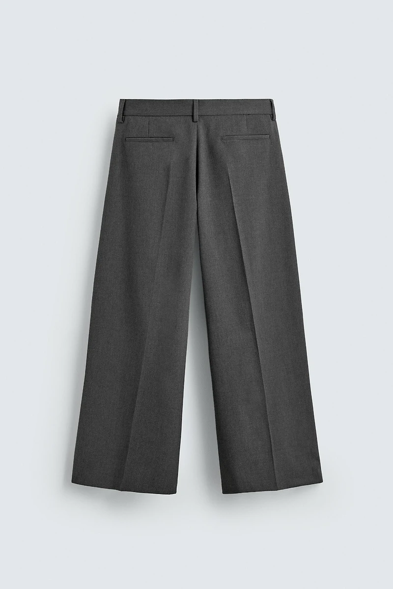 PANTALON COUPE LARGE PLIS
