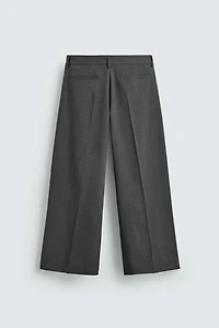 PANTALON COUPE LARGE PLIS