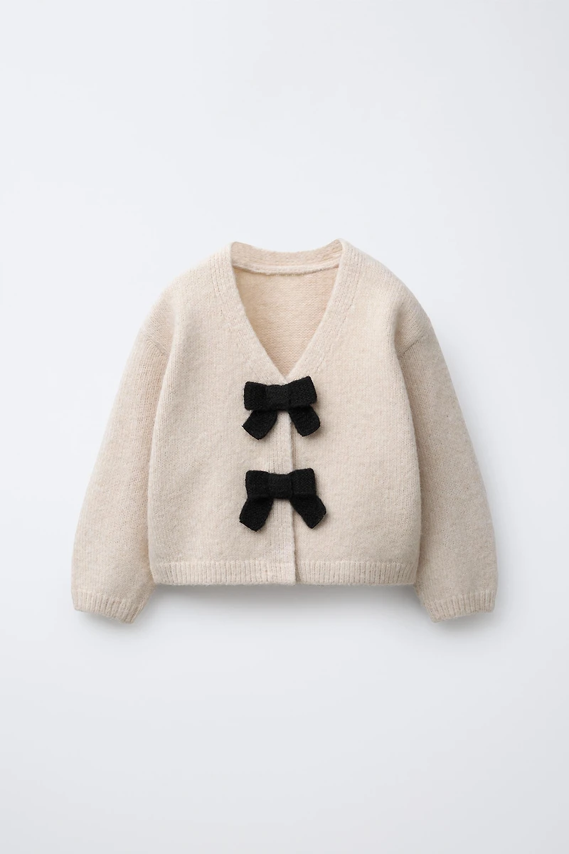 TIE DETAIL CARDIGAN