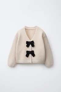 TIE DETAIL CARDIGAN