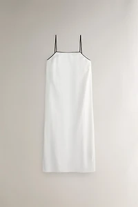 STRIPED JACQUARD NIGHTGOWN