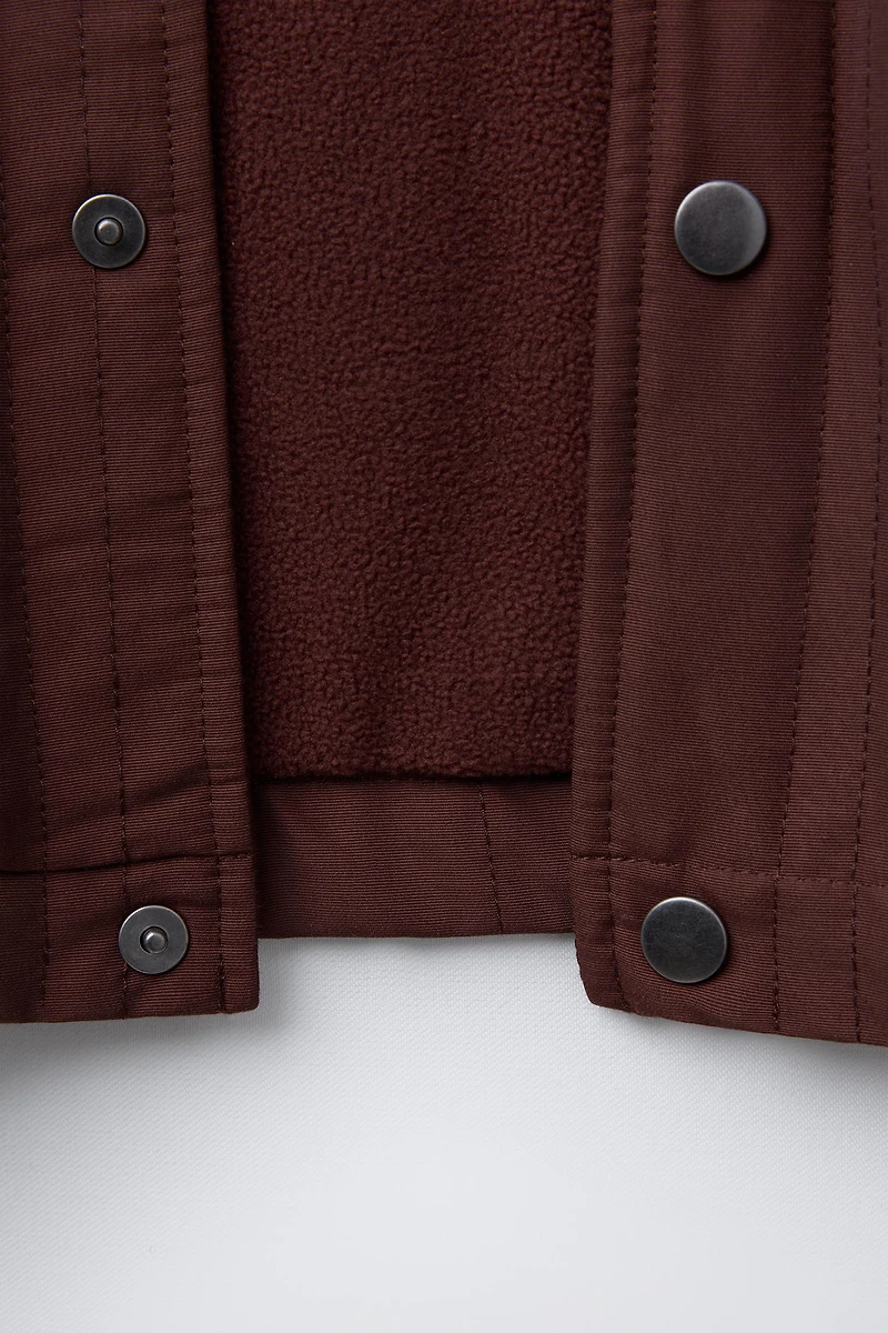 VESTE REMBOURRÉE PIÈCES