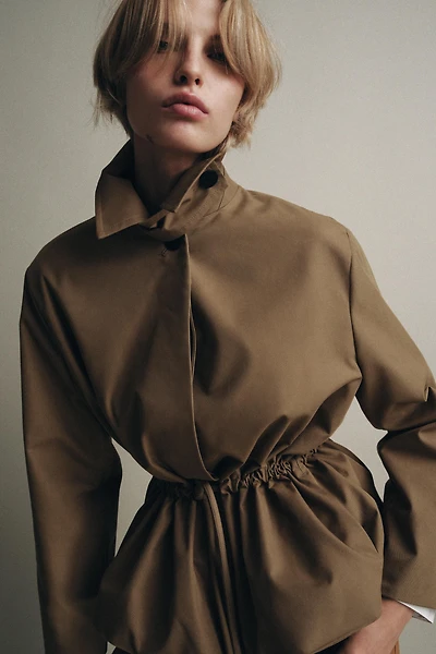 PARKA COURTE TAILLE AJUSTABLE ZW COLLECTION