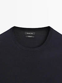Pull en maille 100 % laine mérinos