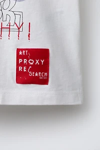 GRAFFITI PRINT T-SHIRT