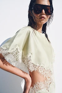 ZW COLLECTION CUT OUT LACE DRESS