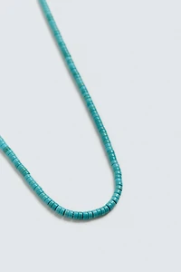 STONE BEAD NECKLACE