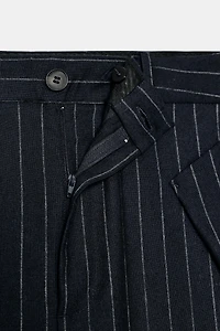 ZW COLLECTION WOOL PINSTRIPE PANTS