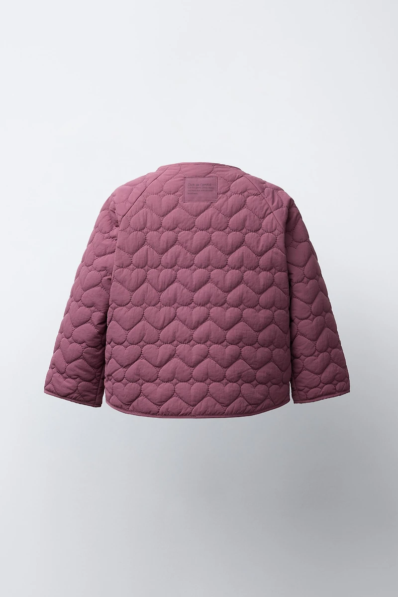 VESTE MATELASSÉE ÉTIQUETTE DÉPERLANTE