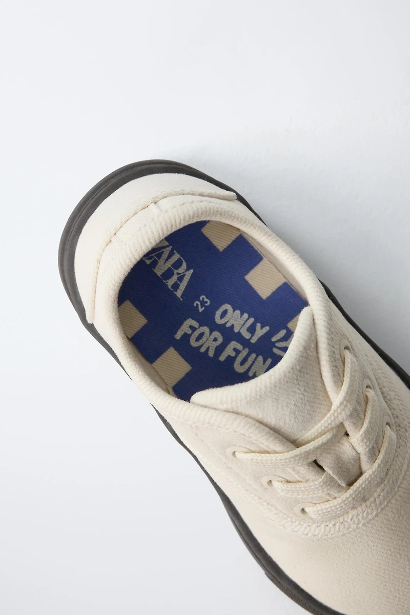 TENNIS EN COTON SKATE