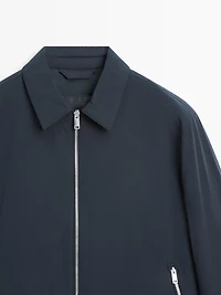 Blouson court avec poches