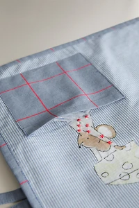 SET DE TABLE ET SERVIETTE SOURIS
