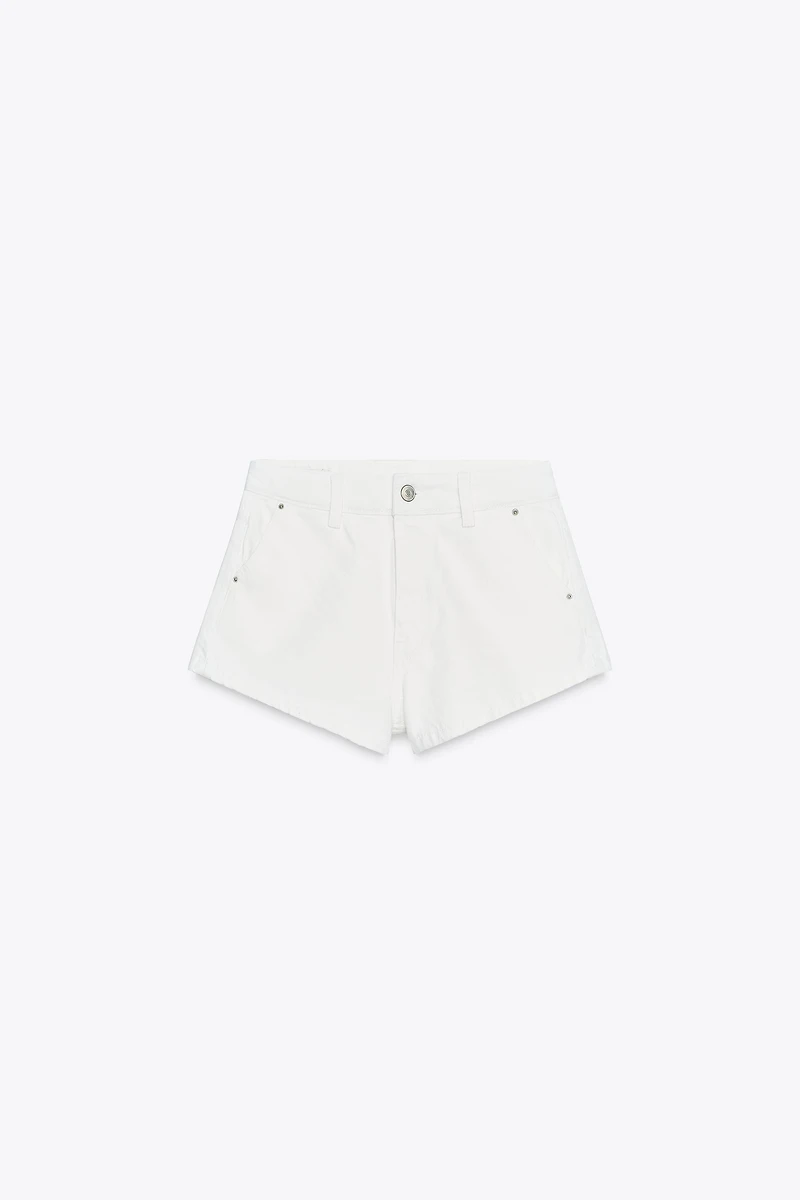 SHORT CHINO EN JEAN TRF