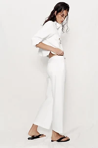 GOLD BUTTON CULOTTES