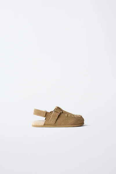 BAREFOOT LEATHER CLOGS