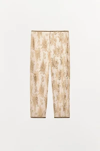 LACE LEGGINGS