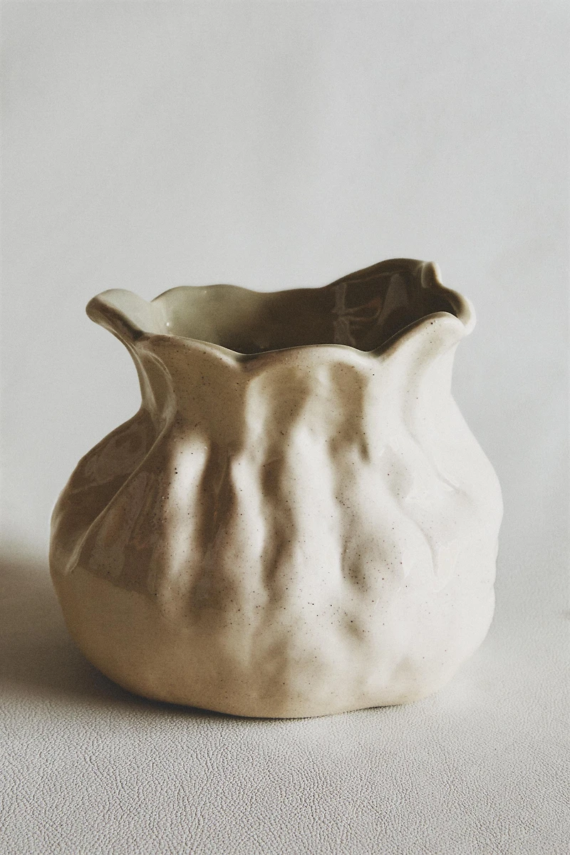 ARTICHOKE CERAMIC VASE