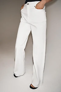 ZW COLLECTION HIGH WAIST WIDE LEG JEANS