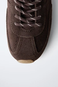 LEATHER SNEAKERS
