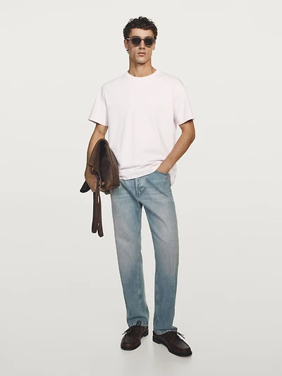 100% cotton short-sleeve T-shirt