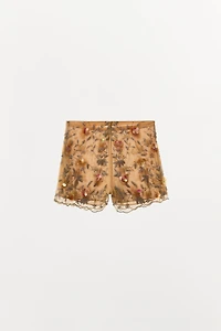 BEADED SEQUIN LIMITED EDITION SHORTS