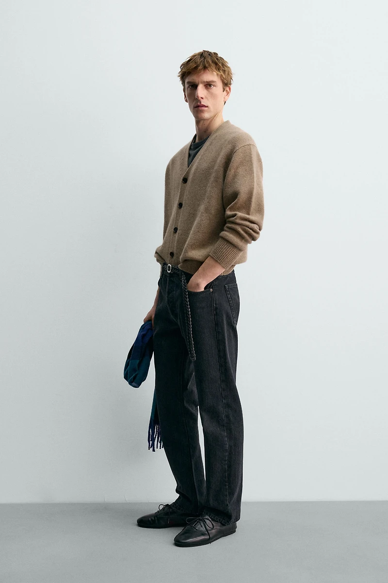 CASHMERE CARDIGAN AARON LEVINE X ZARA