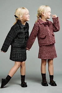 GILET EN MAILLE À NŒUD