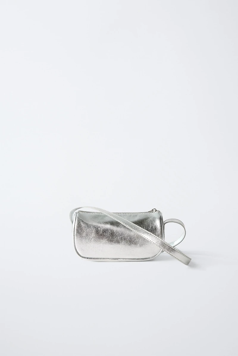 METALLIC CROSSBODY BAG