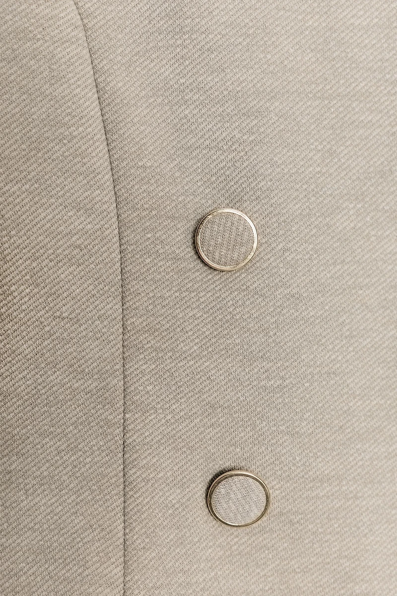 TWILL BUTTON VEST