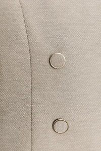 TWILL BUTTON VEST