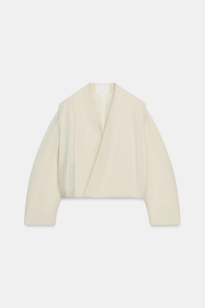VESTE CROISÉE PLIS ZW COLLECTION