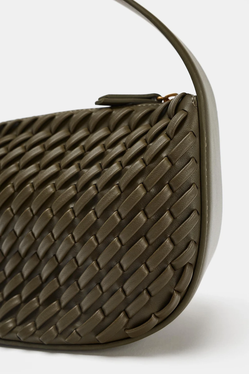 SAC À MAIN EFFET TRESSÉ