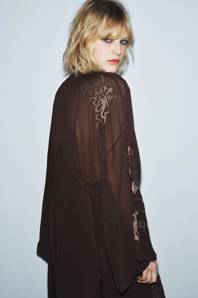 ROBE BRODERIES FANTAISIE ZW COLLECTION LIMITED EDITION