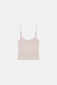 BUTTON DETAIL KNIT TOP