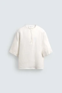 100% LINEN RELAXED FIT SHIRT