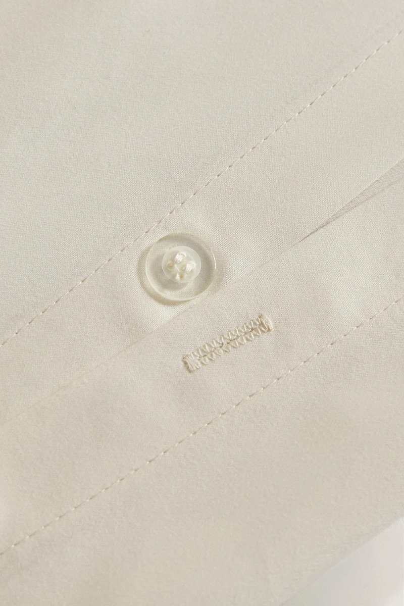 HOUSSE DE COUETTE SATIN FESTONNÉ