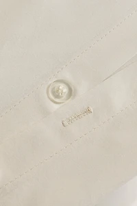 HOUSSE DE COUETTE SATIN FESTONNÉ