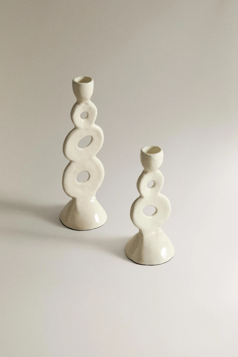 ALUMINUM CANDLESTICK