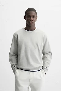BASIC CREWNECK SWEATSHIRT