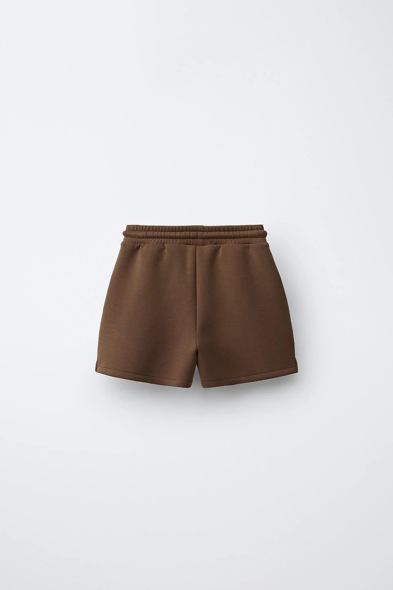 INTERLOCK LABEL SHORTS