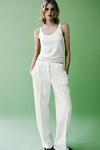 ZW COLLECTION STRAIGHT-LEG PANTS
