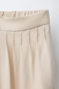 PANTALON BOMBACHO À PLIS