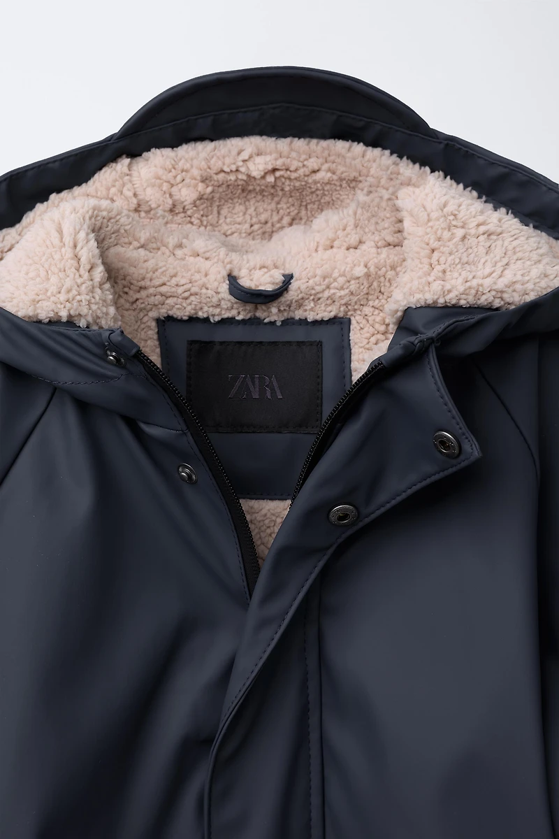 BLOUSON DÉPERLANT GOMMÉ