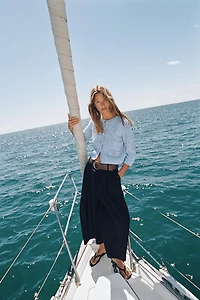 BELTED CULOTTES