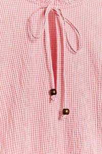 GINGHAM BLOUSE