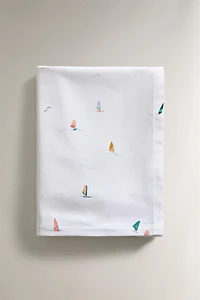 RESIN-COATED WINDSURF COTTON TABLECLOTH