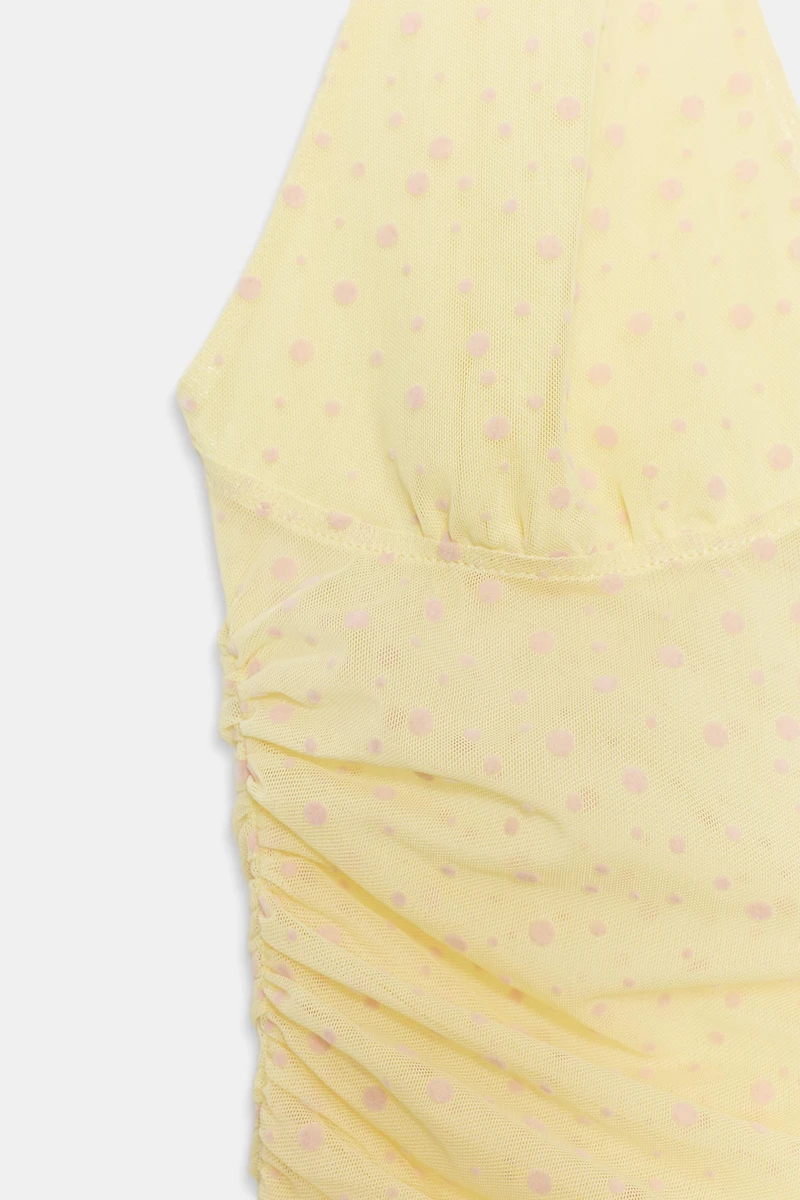 TOP HALTER PLUMETIS