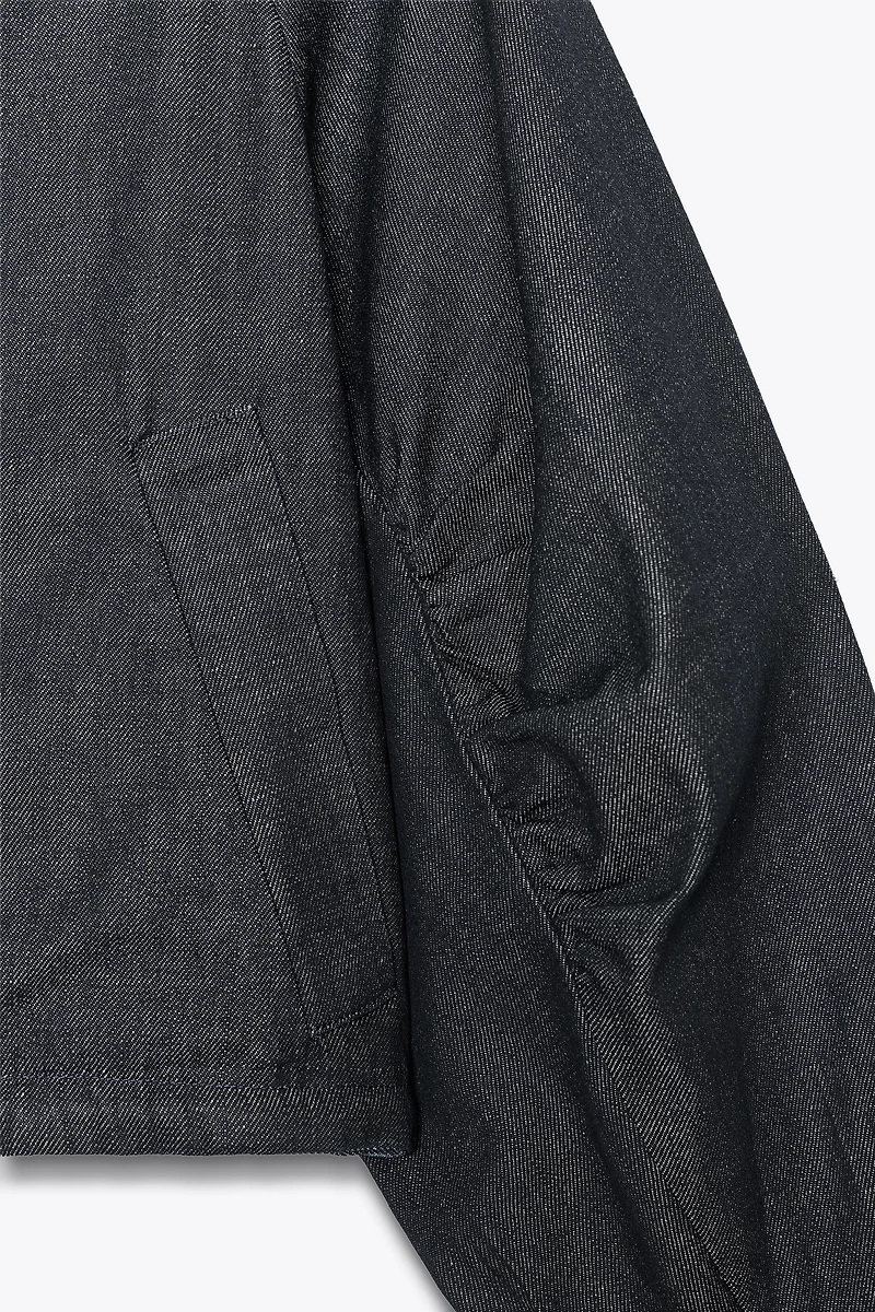 BOMBER EN DENIM MATELASSÉ ZW COLLECTION