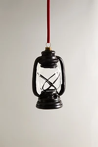 BLACK LIGHT LANTERN CHRISTMAS ORNAMENT